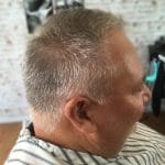 Side View seniors cut - Hope Island barber