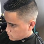side view of fade - Hope Island barber