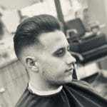 Mens Cut Black and White - Hope Island barber