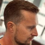 A Man Haircut Left Side — Hair And Beard Styles in Hope island, QLD